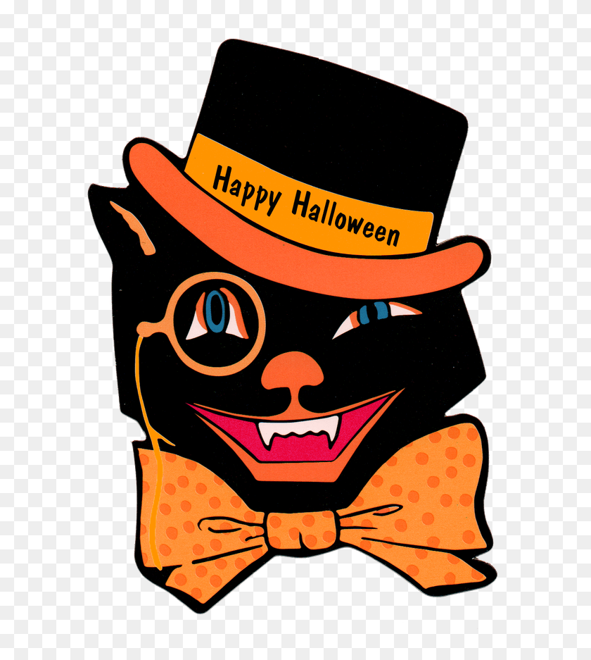 618x877 Printable Clip Art Halloween - Happy Halloween Clipart