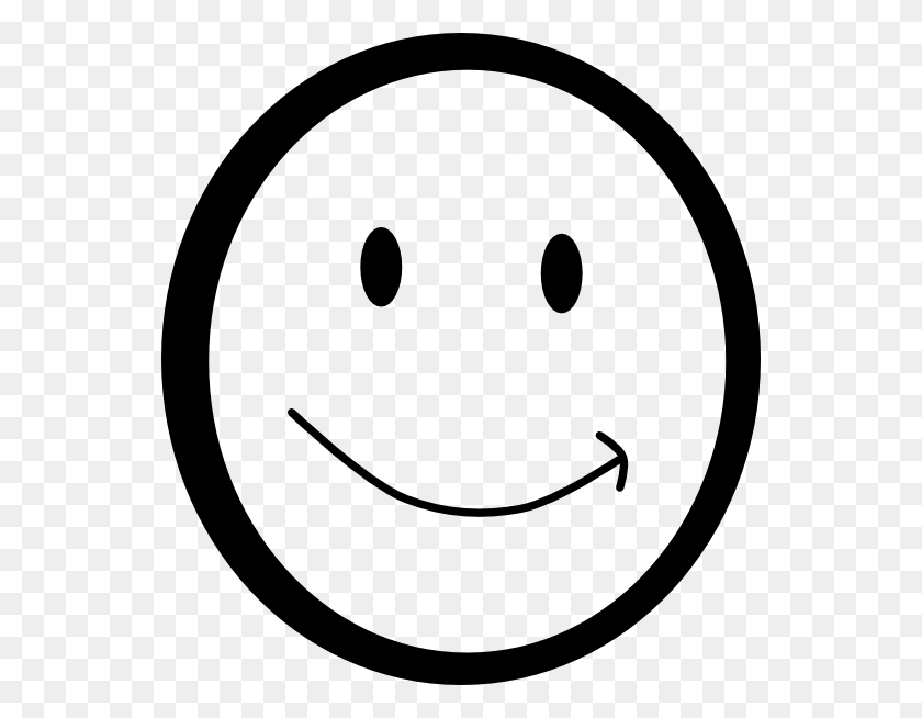 546x594 Для Печати Счастливые Смешные Лица Изображения Смайлик Смайлик Картинки - Думающее Лицо Клипарт
