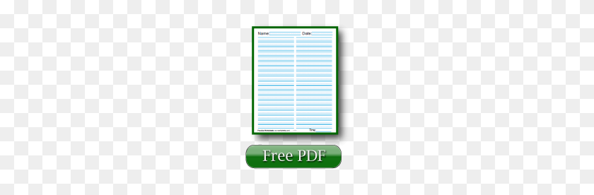 151x216 Printable Lined Paper School, Stationery, Christmas Writing Paper - Lined Paper PNG
