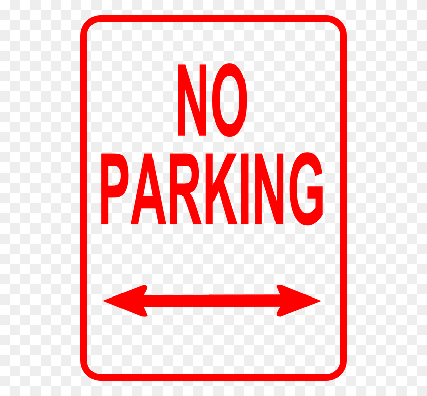 524x720 Printable Parking Signs Free - Stop Sign Clip Art Free