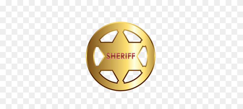 300x317 Для Печати Значки Полиции, Пожарного И Шерифа Для Детей - Значок Шерифа Png