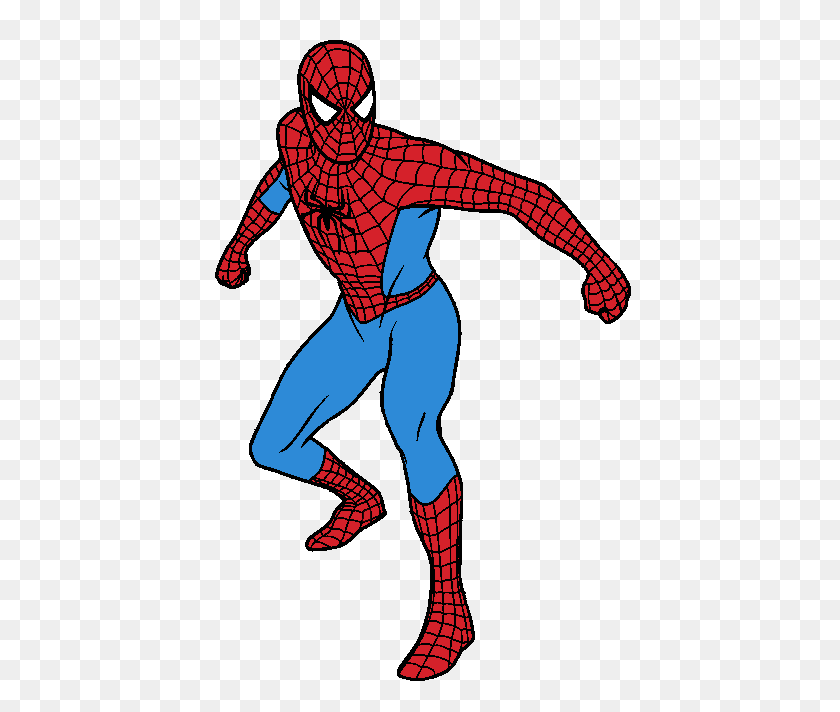 422x652 Printables For Kids Clip Art - Spiderman Face Clipart