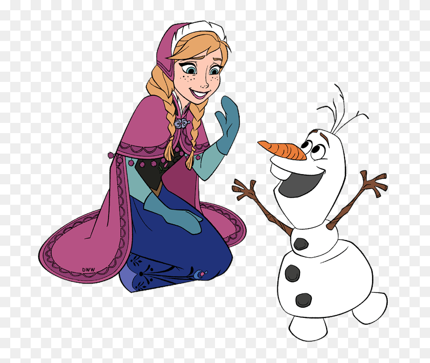 700x649 Imprimibles Para Niños Clipart - Disney Frozen Clipart