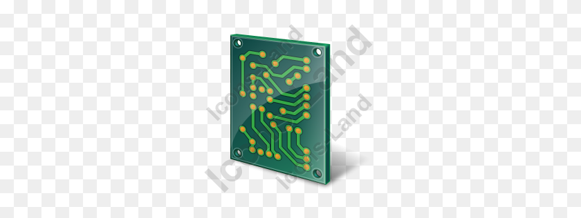 256x256 Printed Circuit Board Icon, Pngico Icons - Circuit Board PNG