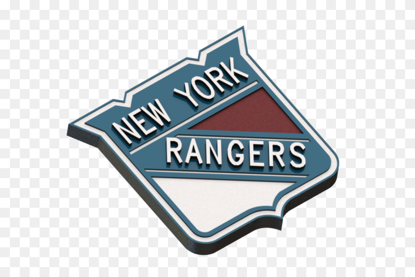 667x500 Logotipo Impreso De Los New York Rangers - Logotipo De Los Rangers Png
