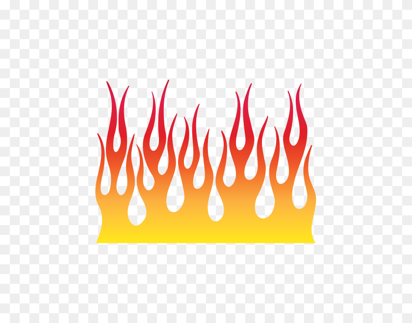600x600 Printed Vinyl Flame Red Orange Yellow Stickers Factory - Red Flames PNG