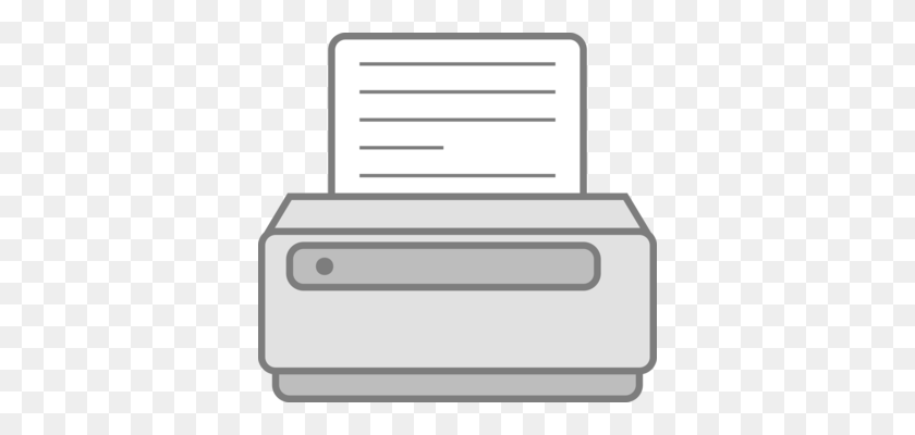 366x340 Printer Inkjet Printing Computer Icons Output Device Free - Printer Clipart