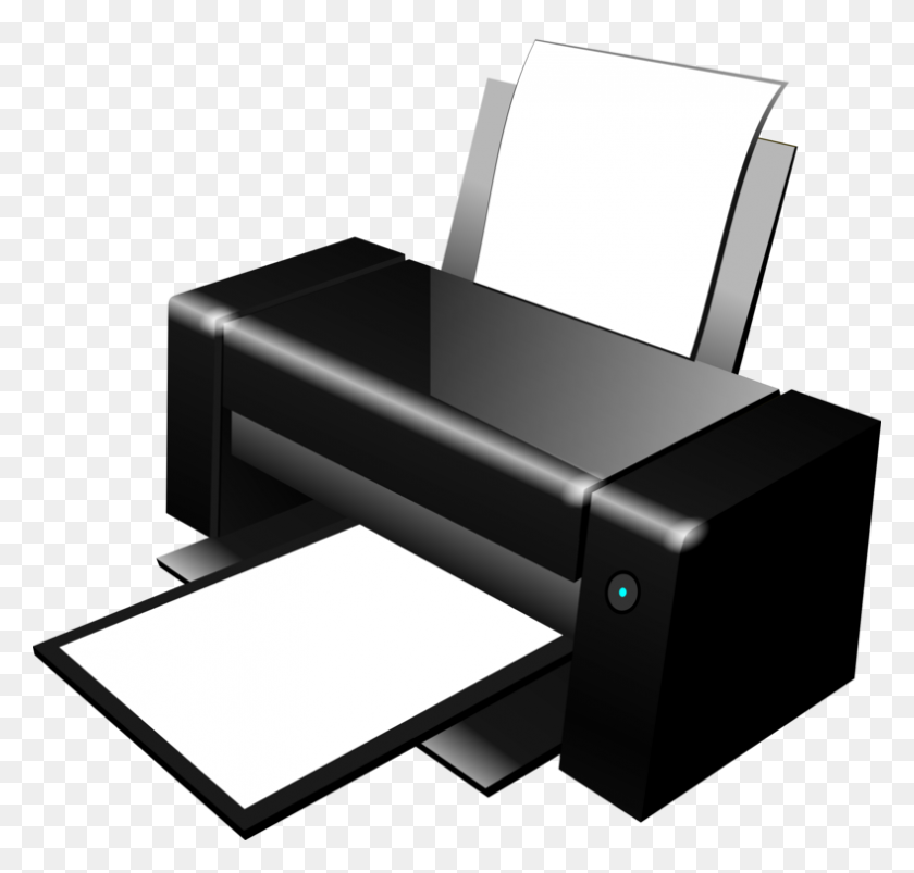 787x750 Printer Inkjet Printing Sticker Computer Icons - Printer Clipart