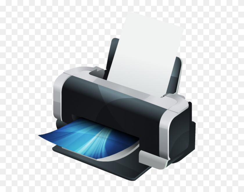 600x600 Printer Png Free Download - Printer PNG