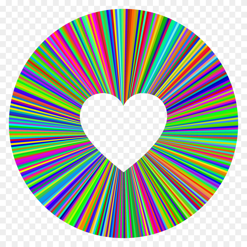 2320x2320 Prismatic Heart Halo Icons Png - Halo PNG