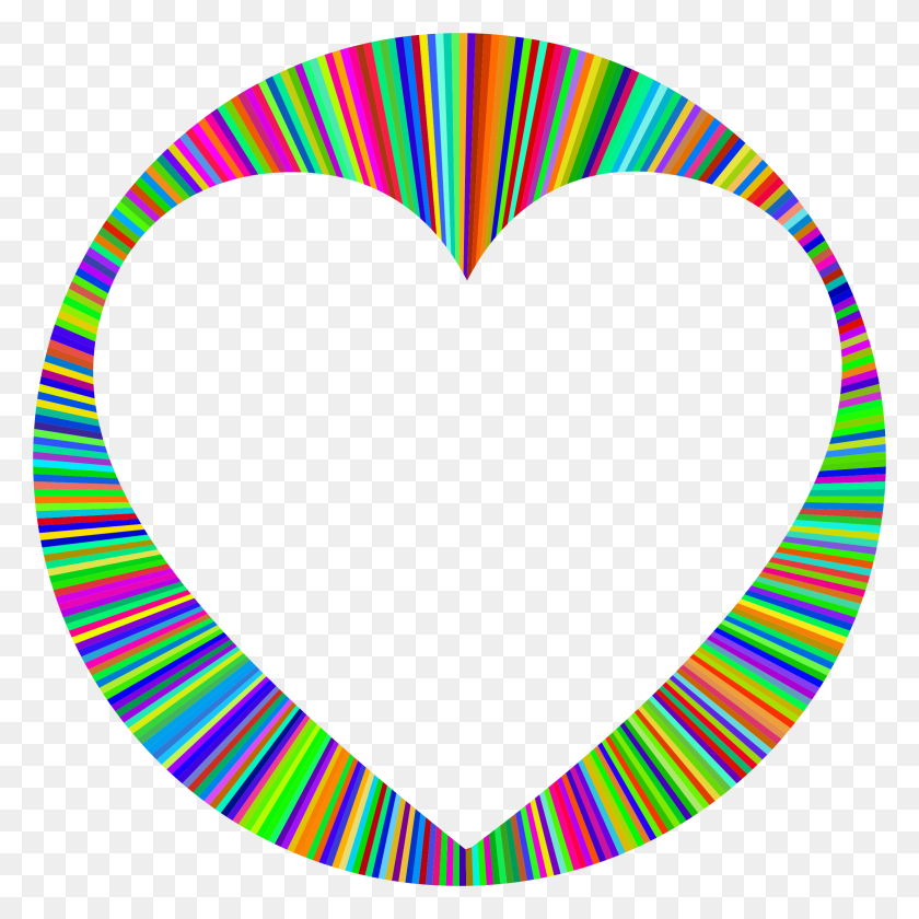 2324x2324 Prismatic Heart Halo Large Icons Png - Halo PNG