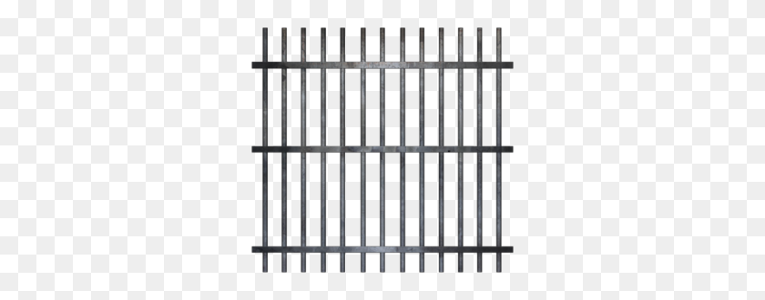 288x270 Prison Bars Clipart With Color - Barbed Wire Fence Clipart