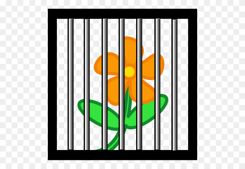 512x520 Prison Or Jail Cell Bars Clipart - Jail Cell PNG