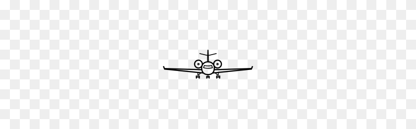 200x200 Private Jet Icons Noun Project - Private Jet PNG