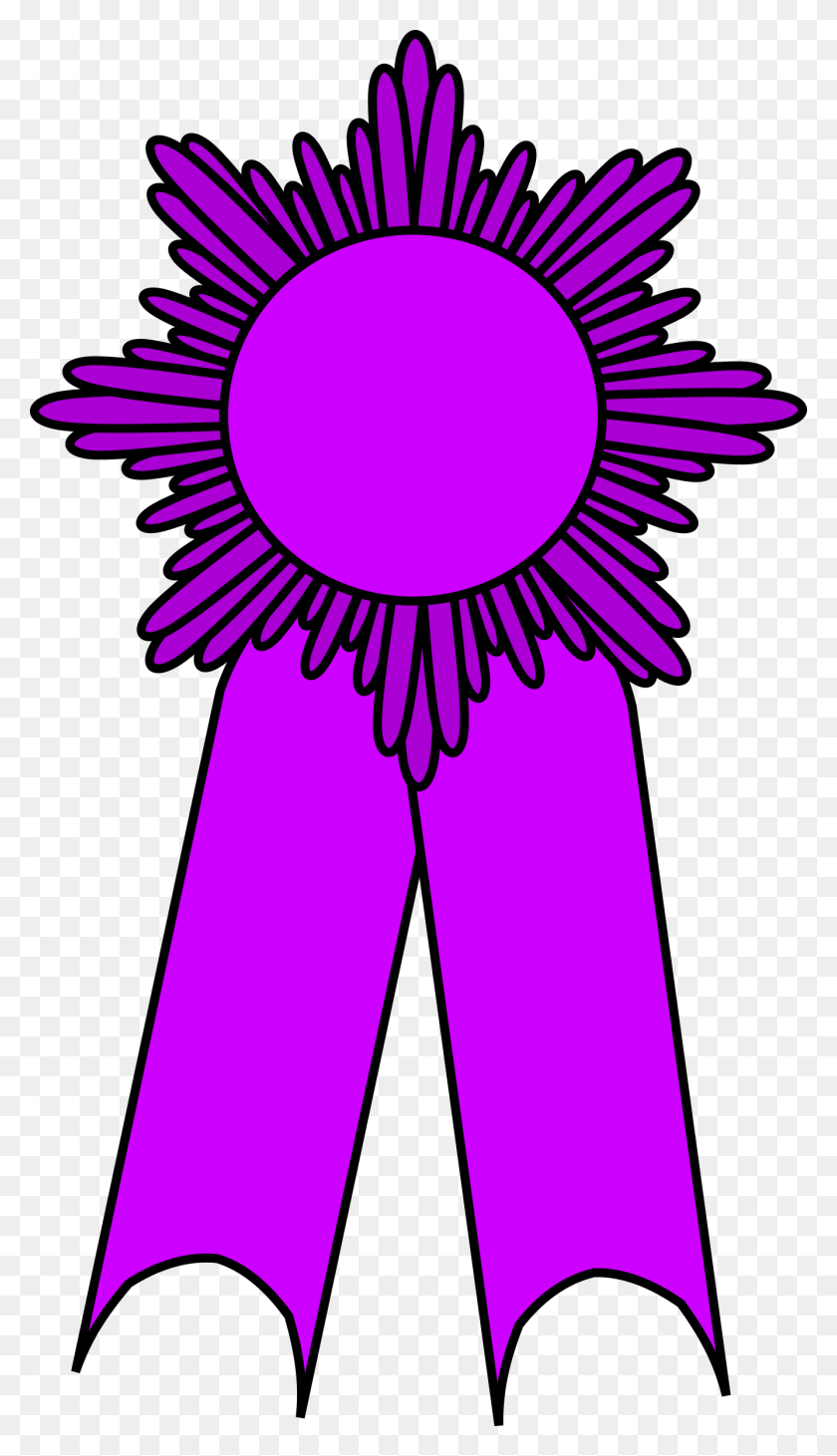1336x2400 Prize Ribbon Purple Icons Png - Prize PNG