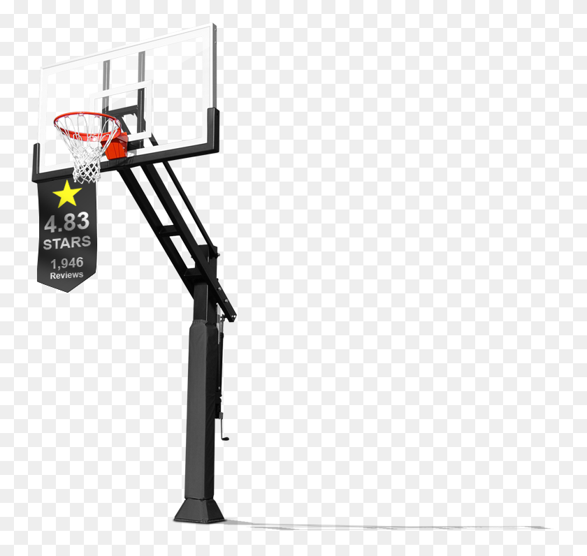 754x736 Pro Dunk Hoops - Баскетбольная Цель Png