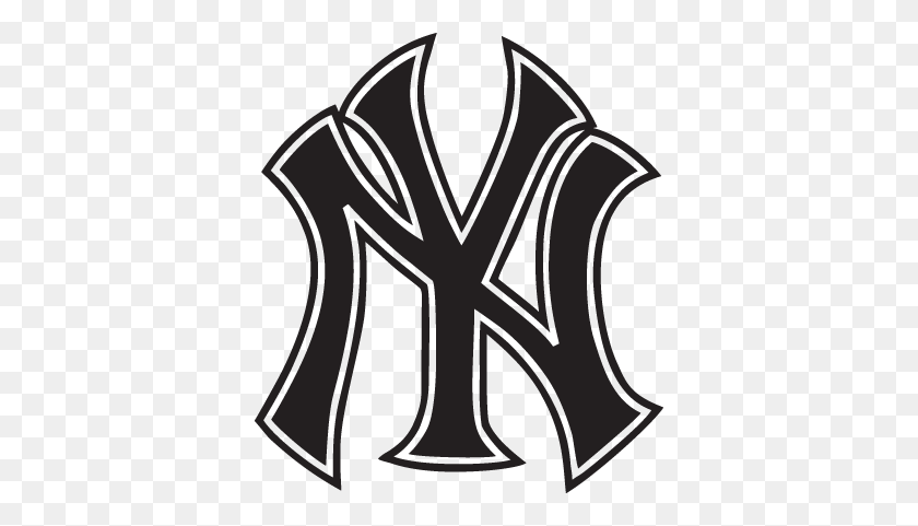 374x421 Calcomanías De Equipos Deportivos Profesionales - Yankees Clipart