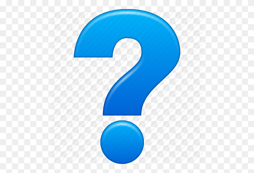512x512 Problem, Query, Question Mark, Support Icon - Question Mark Icon PNG