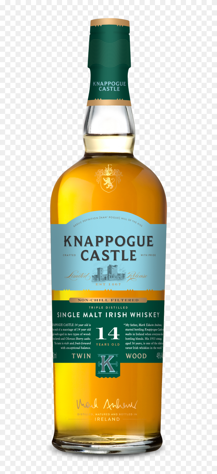 1240x2816 Product Knappogue Castle Whiskey - Whiskey Bottle Clip Art