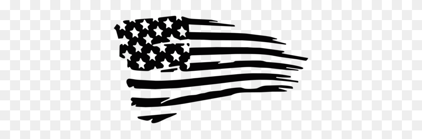 390x217 Products - Us Flag Clipart Black And White