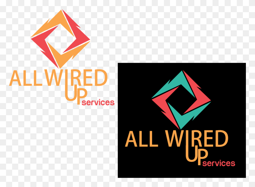 1118x799 Professional, Upmarket, Electrician Logo Design For All Wired Up - Wired Logo PNG