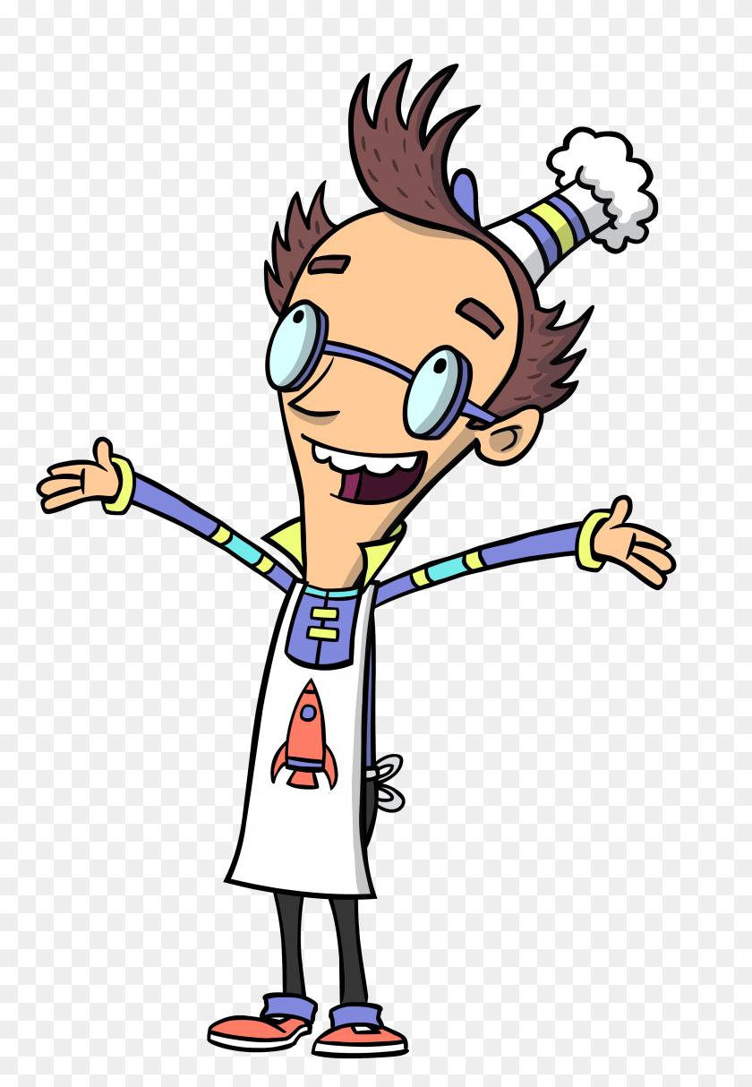 2400x3551 Professor Fizzy Fizzy Lunch Lab Pbs Kids Television Children - Kids Eating Lunch Clipart