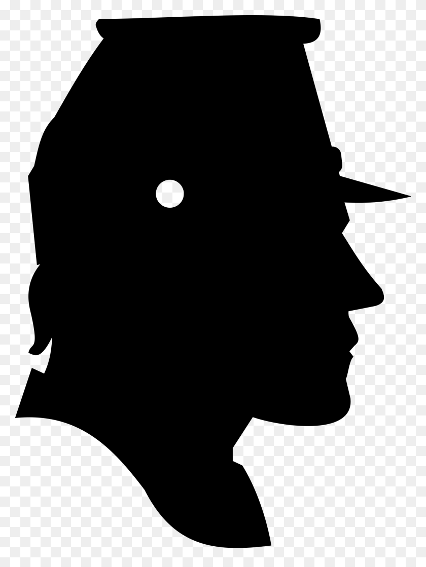 1767x2400 Profile Clipart Soldier - Style Clipart