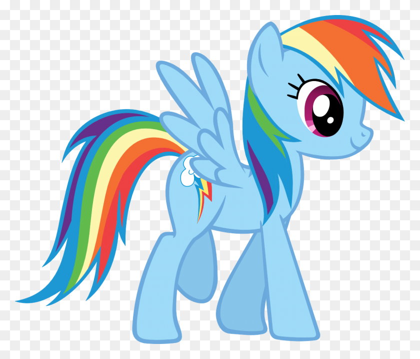 1200x1011 Perfil Rainbow Dash - Mi Pequeño Pony Png