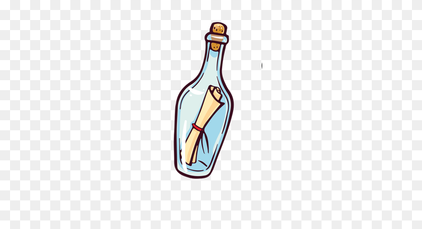 205x397 Project Timeline - Message In A Bottle PNG