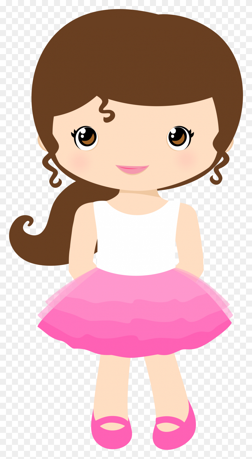1595x3001 Proyectos Para Probar Muñecas, Cute Little - Short Girl Clipart