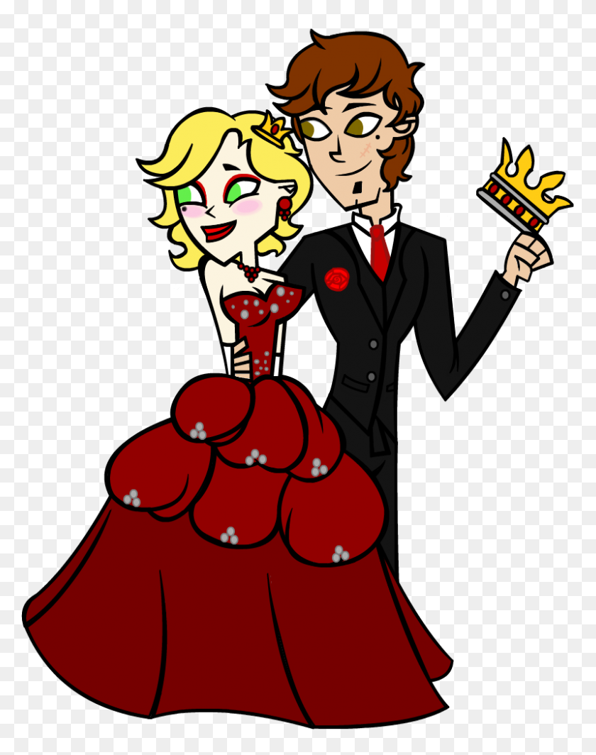 798x1028 Prom King And Queen Png Transparent Images - Prom Night Clipart