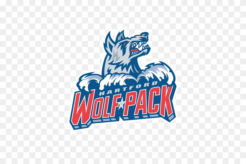 500x500 Promotional Schedule Hartford Wolf Pack - Wolfpack Clipart