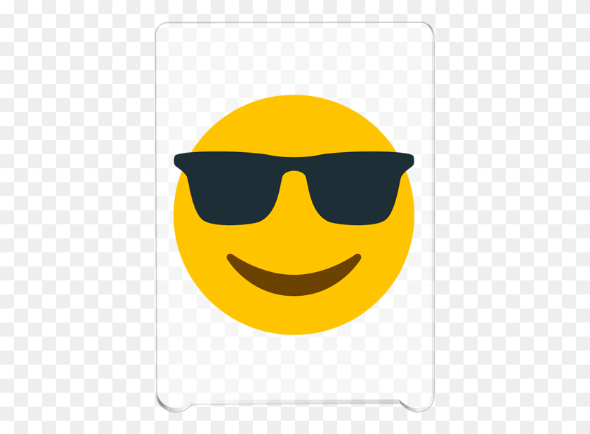 400x559 Сменные Панели Для Текста Pronto Letters Gt Emojis Gt Emoji - Солнцезащитные Очки Emoji Clipart
