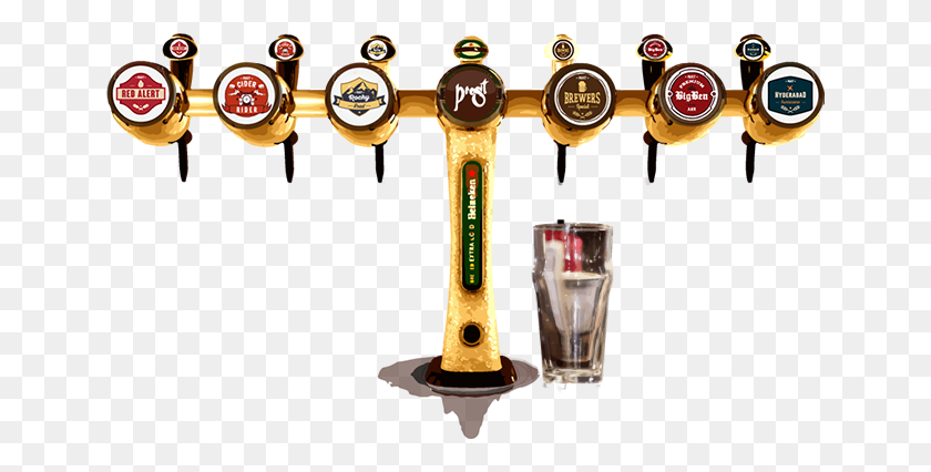 648x366 Prost - Beer Tap PNG