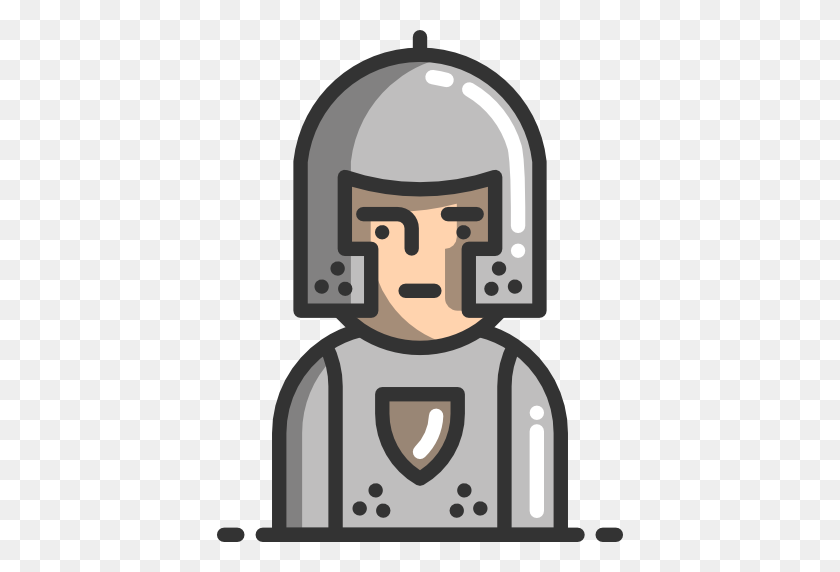 512x512 Protección, Casco, Caballero, Personas, Armadura, Avatar, Icono Medieval - Clipart De Casco Medieval