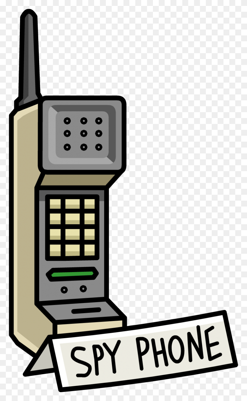 818x1363 Prototype Spy Phone Club Penguin Wiki Fandom Powered - Spy Clipart