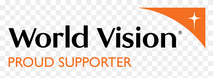 2256x716 Proud Supporter Resources And Logo World Vision - Vision PNG