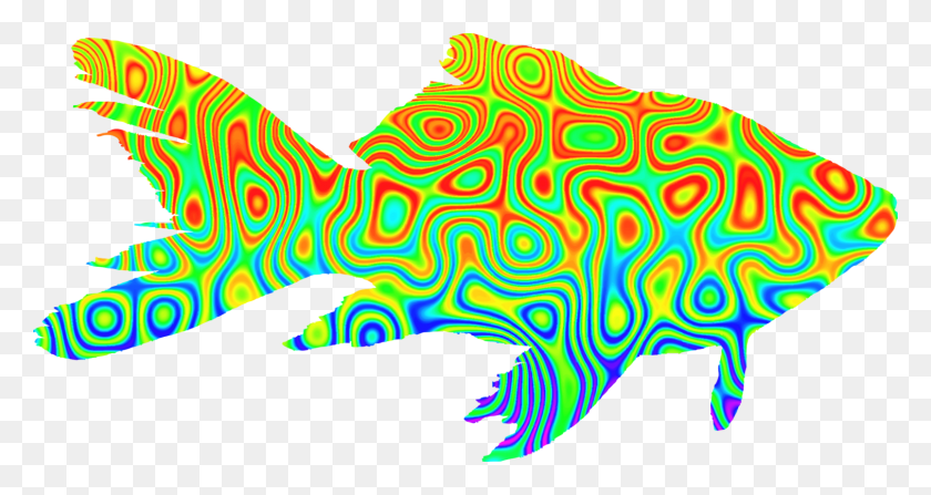 1511x750 Psychedelia Drawing Computer Icons Fish Art - Psychedelic Clipart
