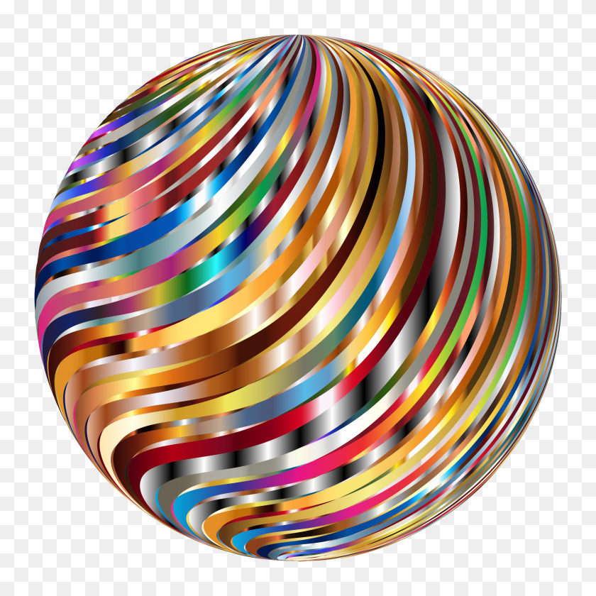 2397x2400 Psychedelic Disco Ball Iconos Png - Psychedelic Png