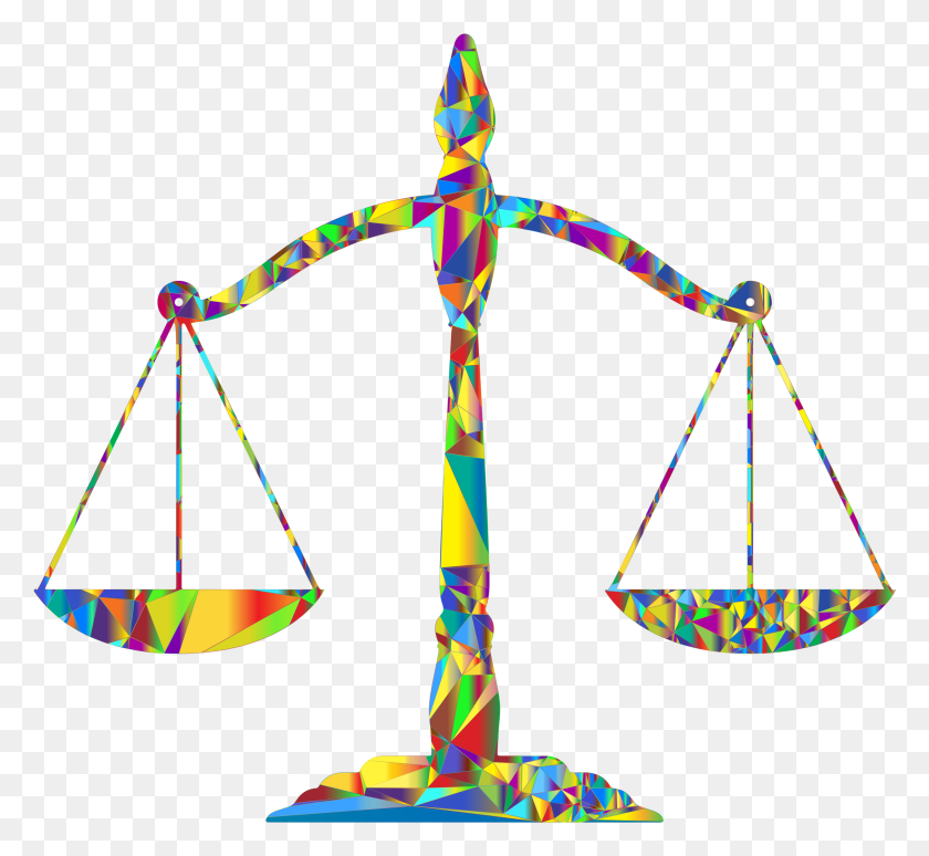 2340x2142 Psychedelic Justice Scales Icons Png - Justice Scale PNG
