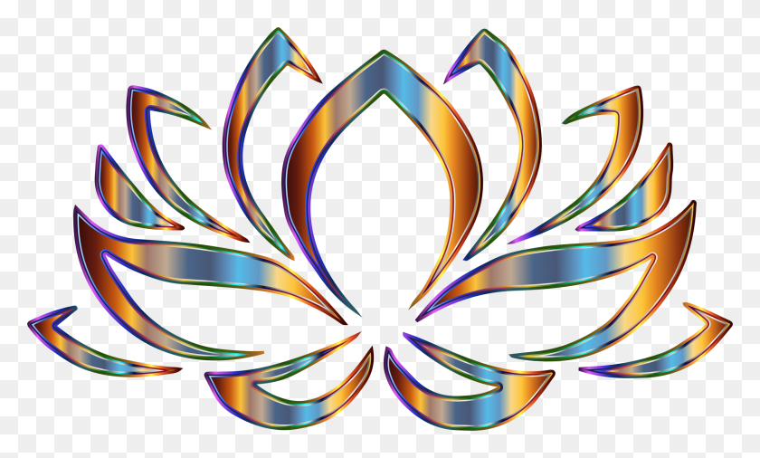 2240x1282 Psychedelic Lotus Flower Icons Png - Psychedelic PNG