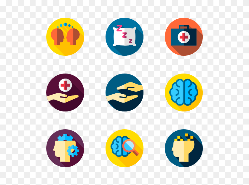 600x564 Psychology Icon Packs - Brain Icon PNG