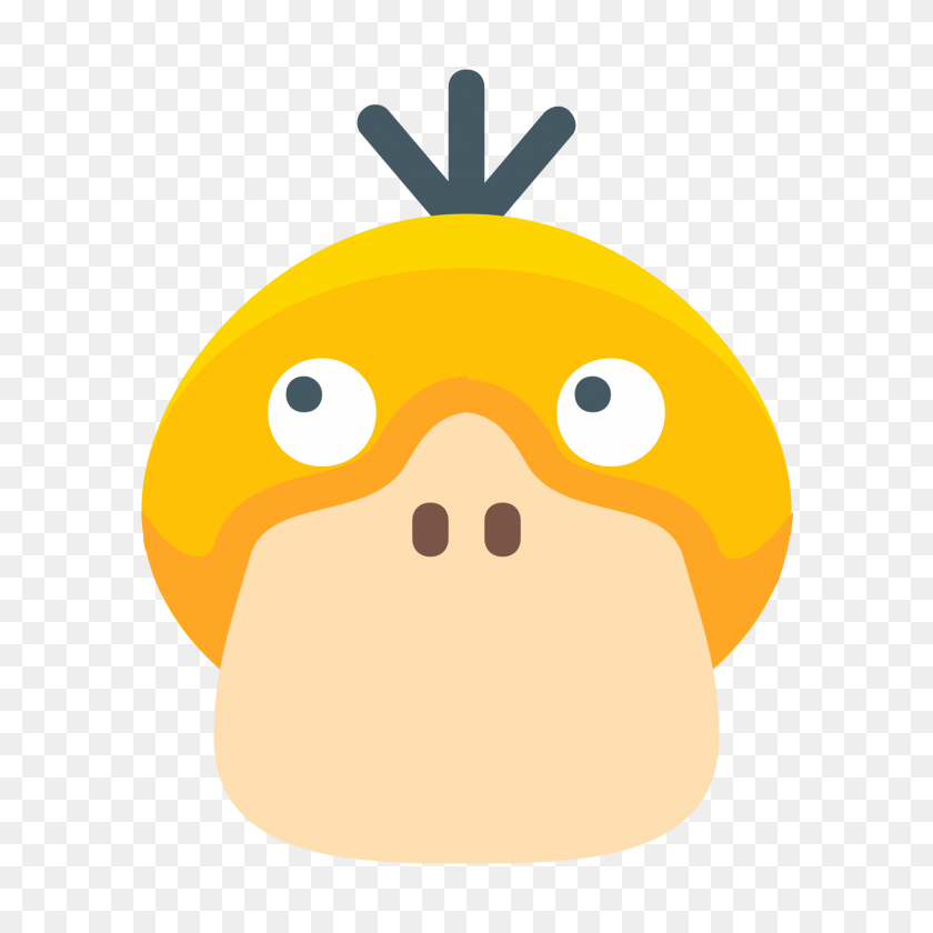 1600x1600 Psyduck Icon - Psyduck PNG