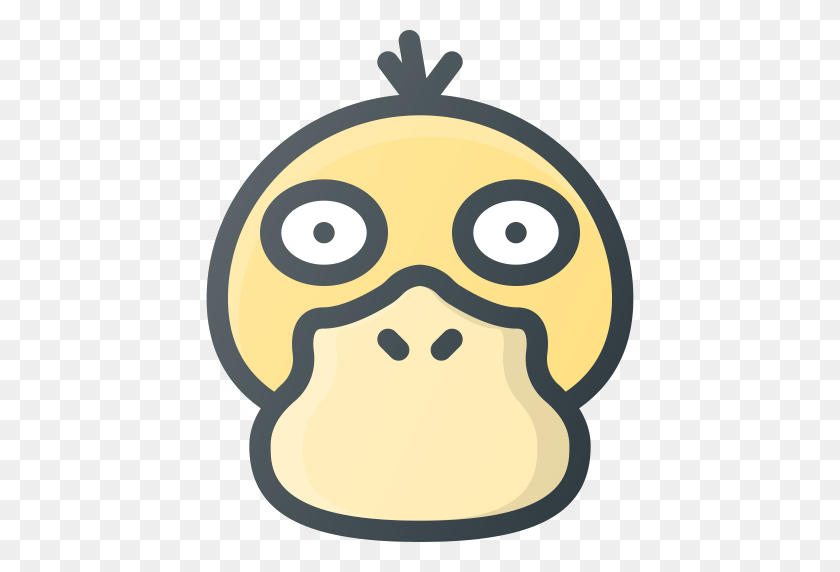 512x512 Psyduck Icon - Psyduck PNG