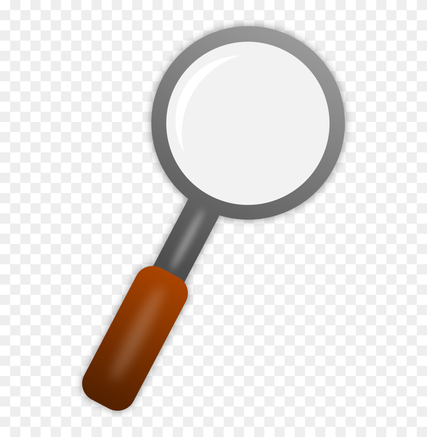 560x800 Public Free Stock Clipart - Magnifying Glass Clipart Transparent