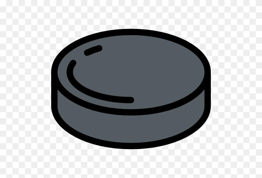 512x512 Puck Icon - Hockey Puck Clipart