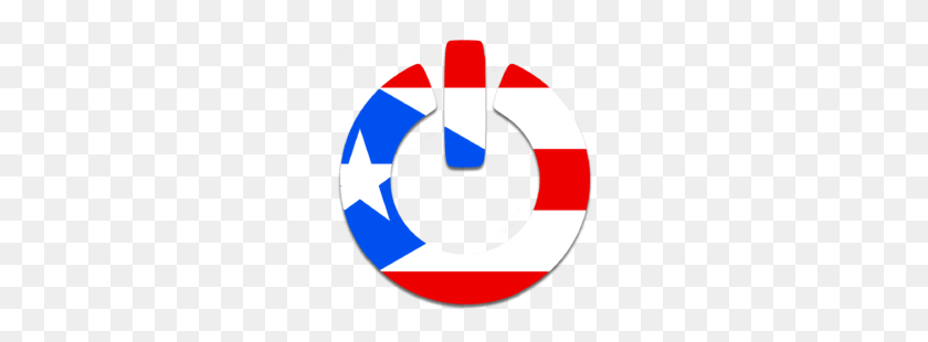 250x250 Puerto Rico Clipart Claramente - Bandera De Puerto Rico Png