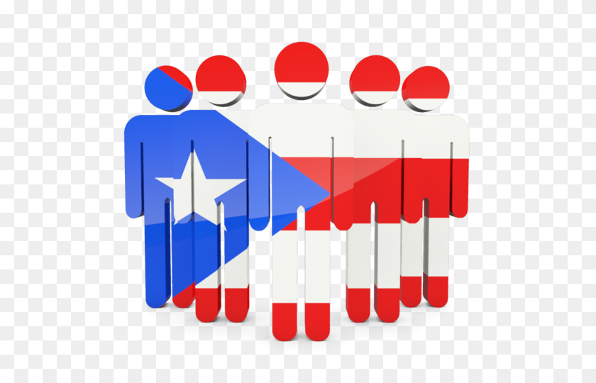 640x480 Puerto Rico Flag Clipart Png - Puerto Rican Flag PNG