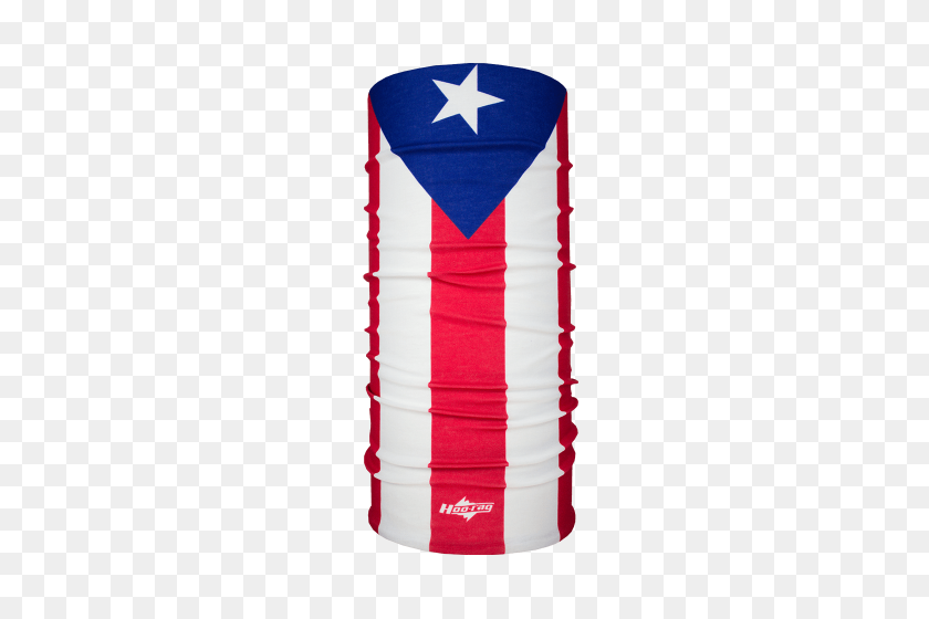 250x500 Puerto Rico Flag Hoo Rag One Stop Marine - Puerto Rican Flag PNG