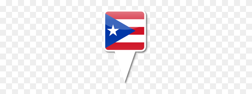 256x256 Puerto Rico Icon Iphone Map Flag Iconset Custom Icon Design - Puerto Rico Flag PNG